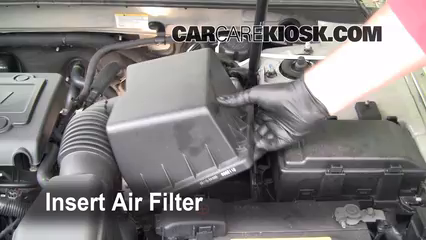 Air Filter How-To: 2006-2010 Hyundai Sonata - 2009 Hyundai Sonata GLS 2 ...
